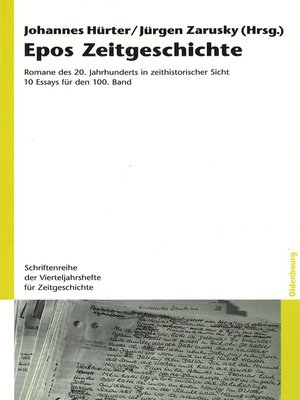 cover image of Epos Zeitgeschichte